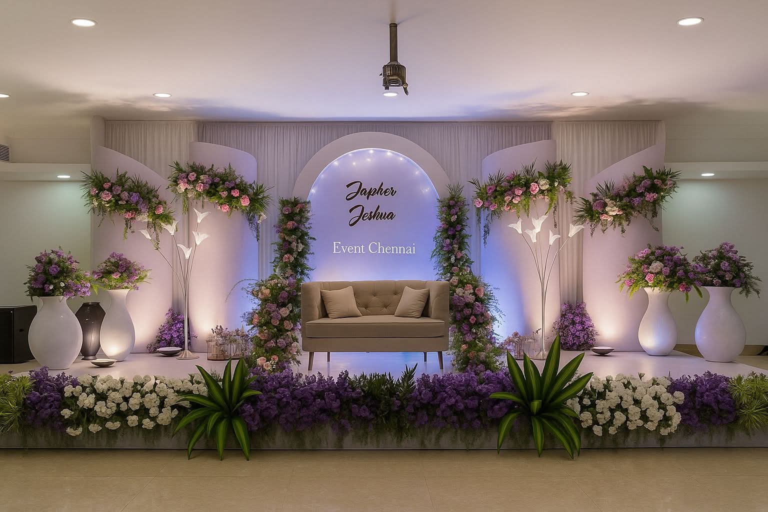 KSK tent and Flower Decoration